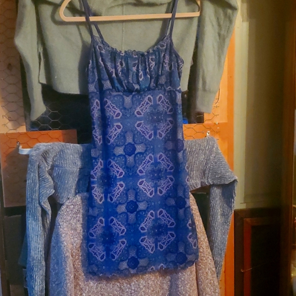 EUC spaghetti strap Byer Too! short slip dress